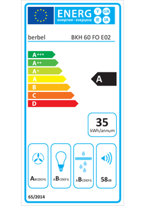 Energy-label berbel BKH 60 FO