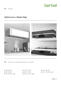 Gebruiks- en montagehandleiding voor de eilandkappen Skyline/Skyline Edge/Skyline Edge Light