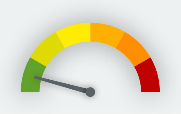 Barometer grün