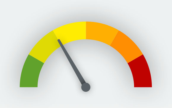Barometer gelb